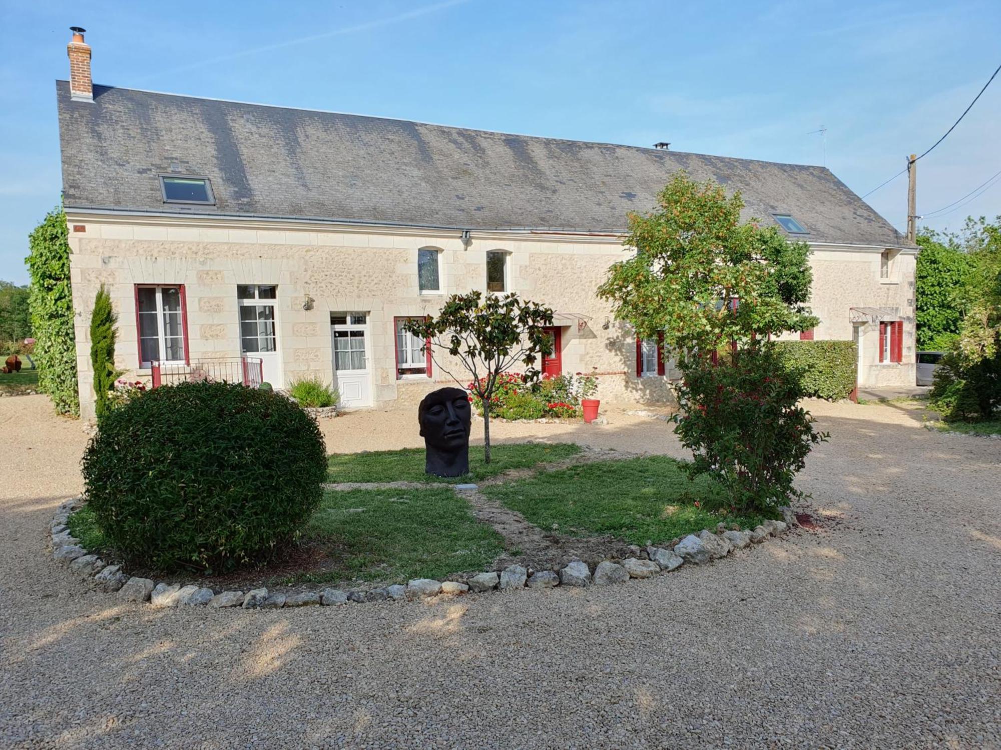 Au Domaine Du Bois Joubert Bed & Breakfast Luzillé Dış mekan fotoğraf