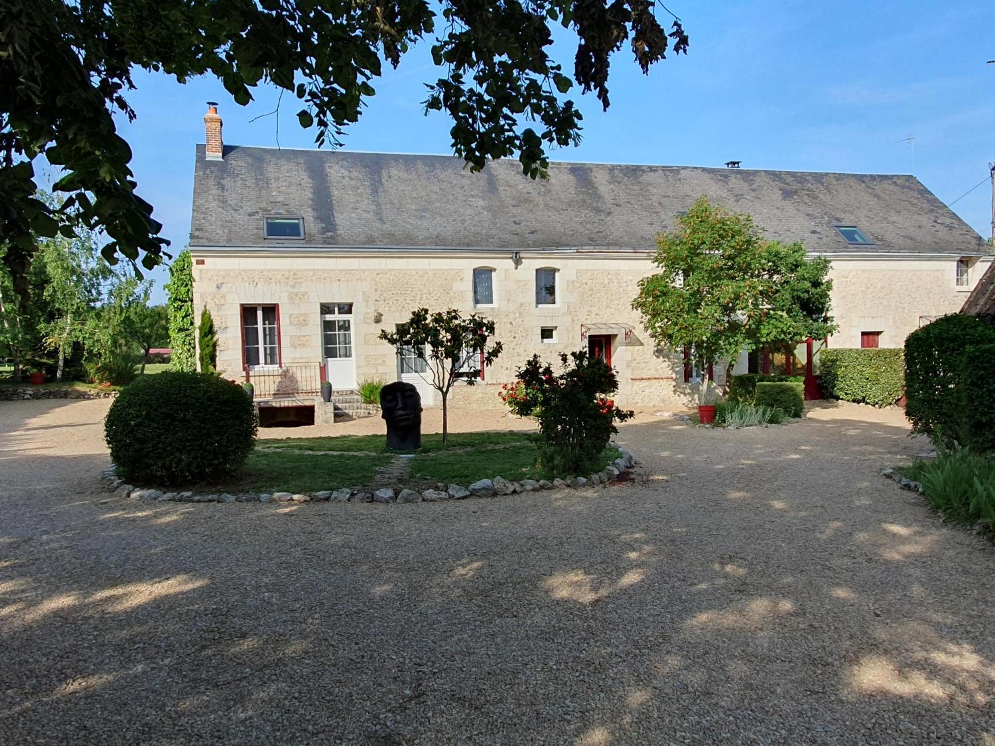 Au Domaine Du Bois Joubert Bed & Breakfast Luzillé Dış mekan fotoğraf